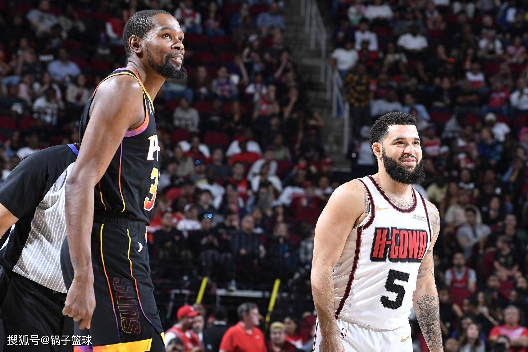 火箭队14人豪(háo)阵冲冠(guān)，ESPN晒2大短(duǎn)板！队记送破局妙计：KD成关键