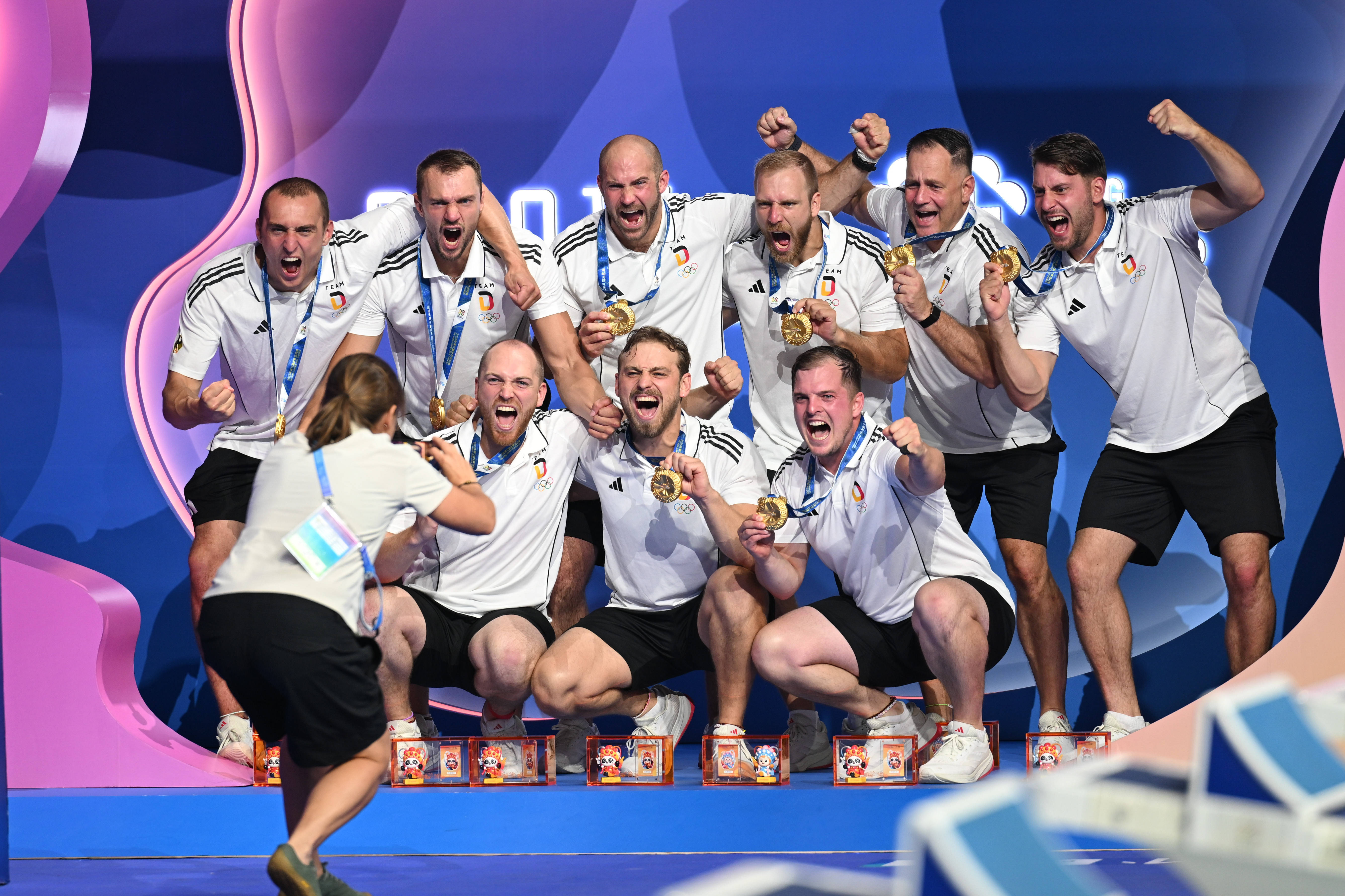 （成都世运会）皮艇球——男子决赛：德国队夺冠