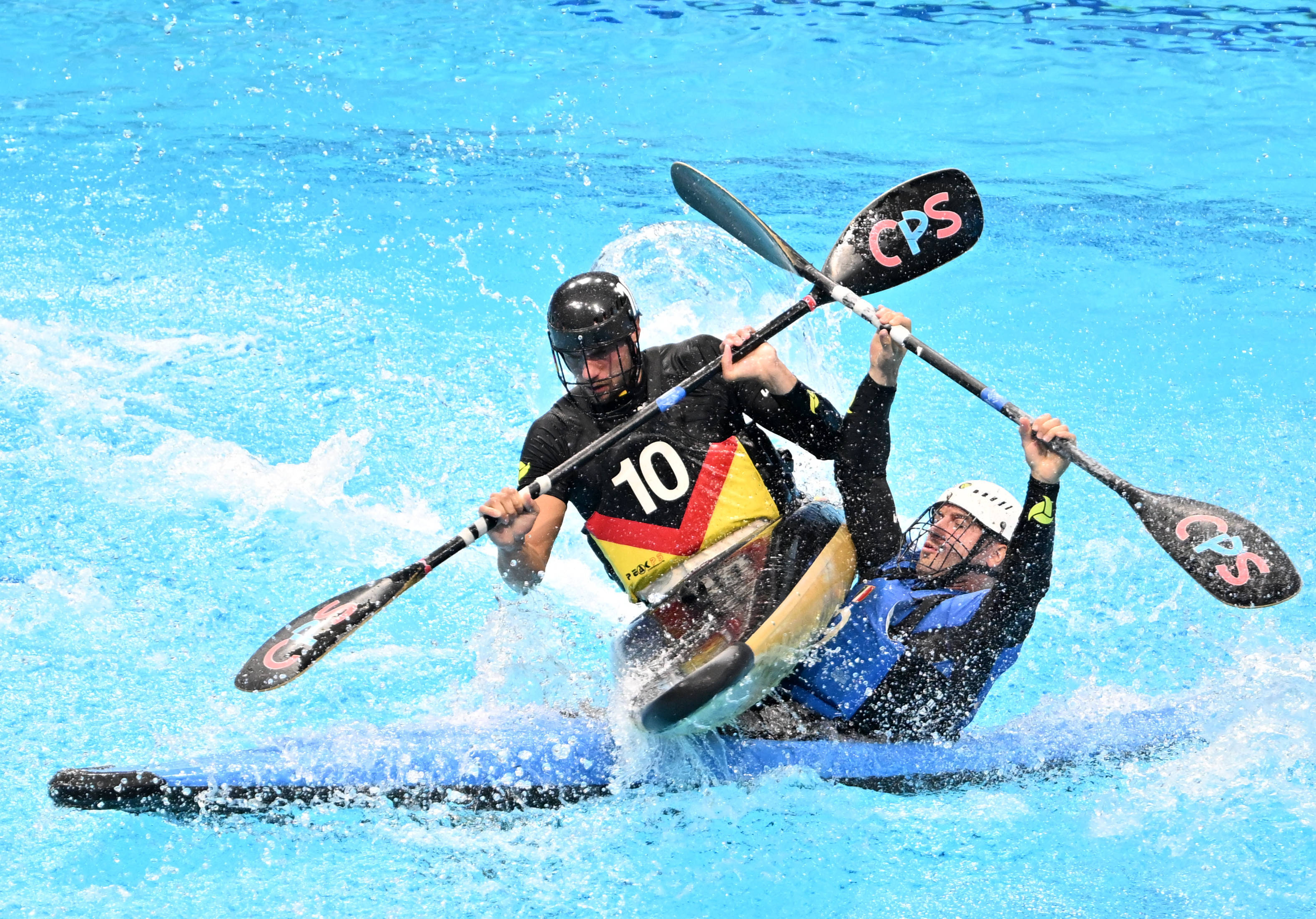 （成都世运会）皮艇球——男子决赛：德国队夺冠