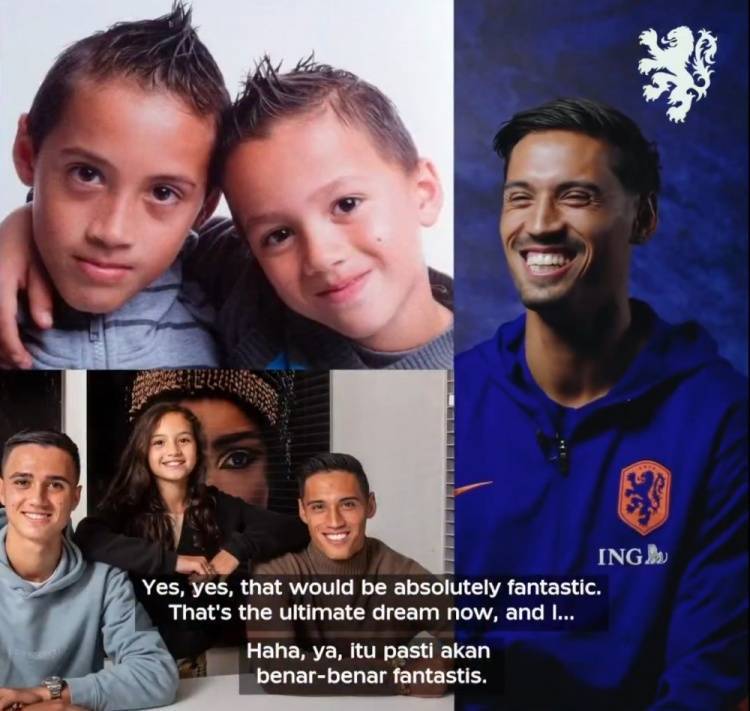 赖因德斯：希(xī)望弟弟随印尼进入世界杯，我们能够在赛事中碰面