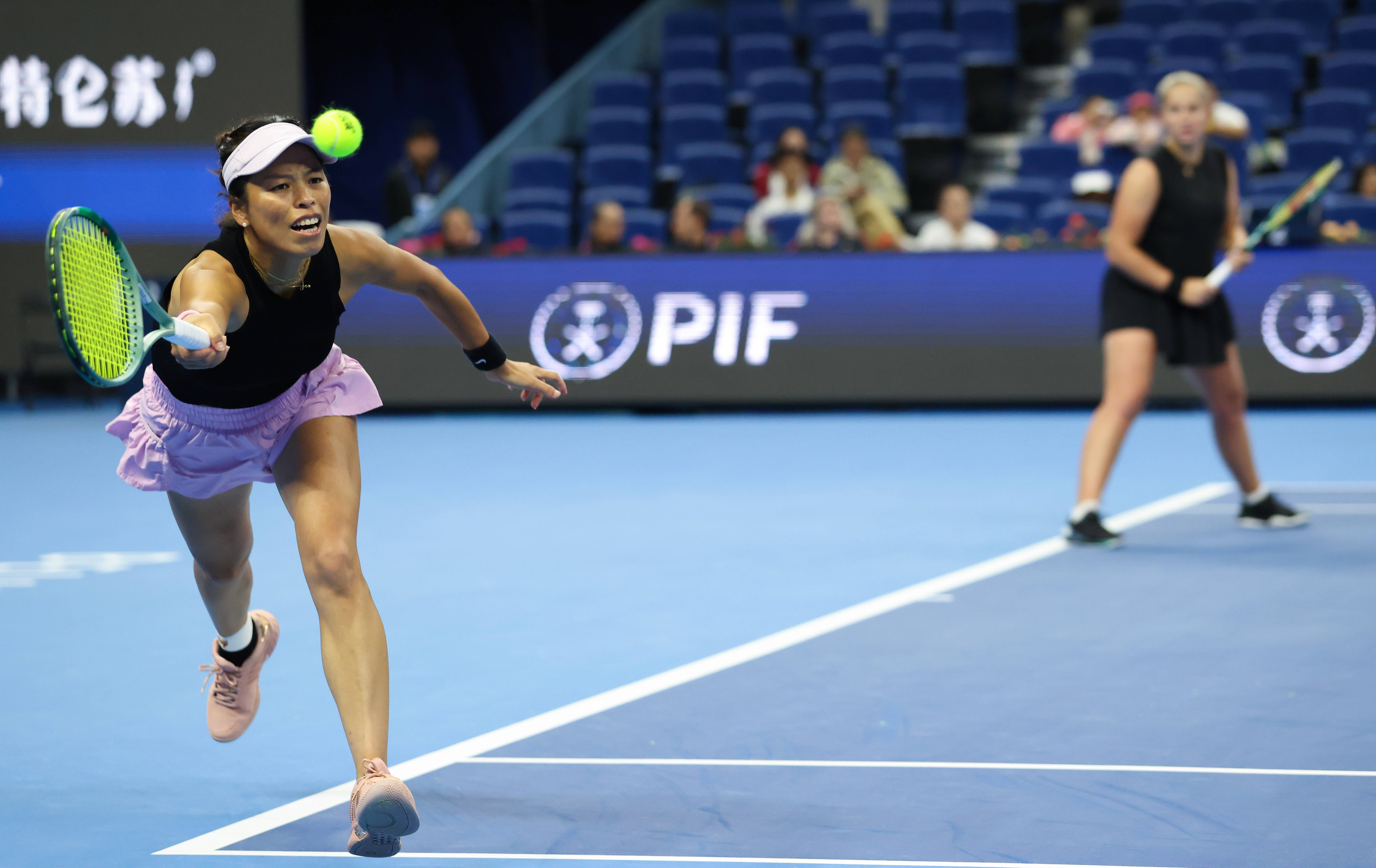 （体育）网球——中网：谢淑薇/奥斯塔彭科晋级女双四强