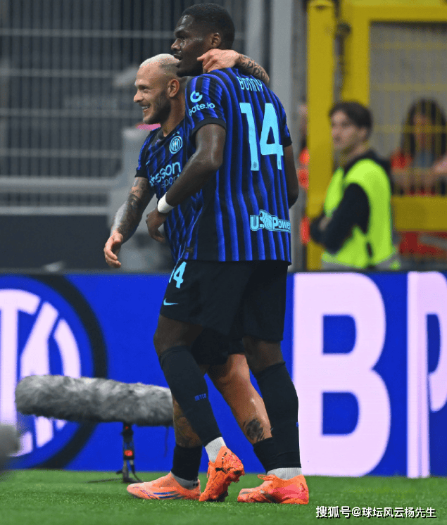 意甲爆冷！国际米兰4比1克雷雷莫纳，博尼一球(qiú)三助荣膺最佳球(qiú)员