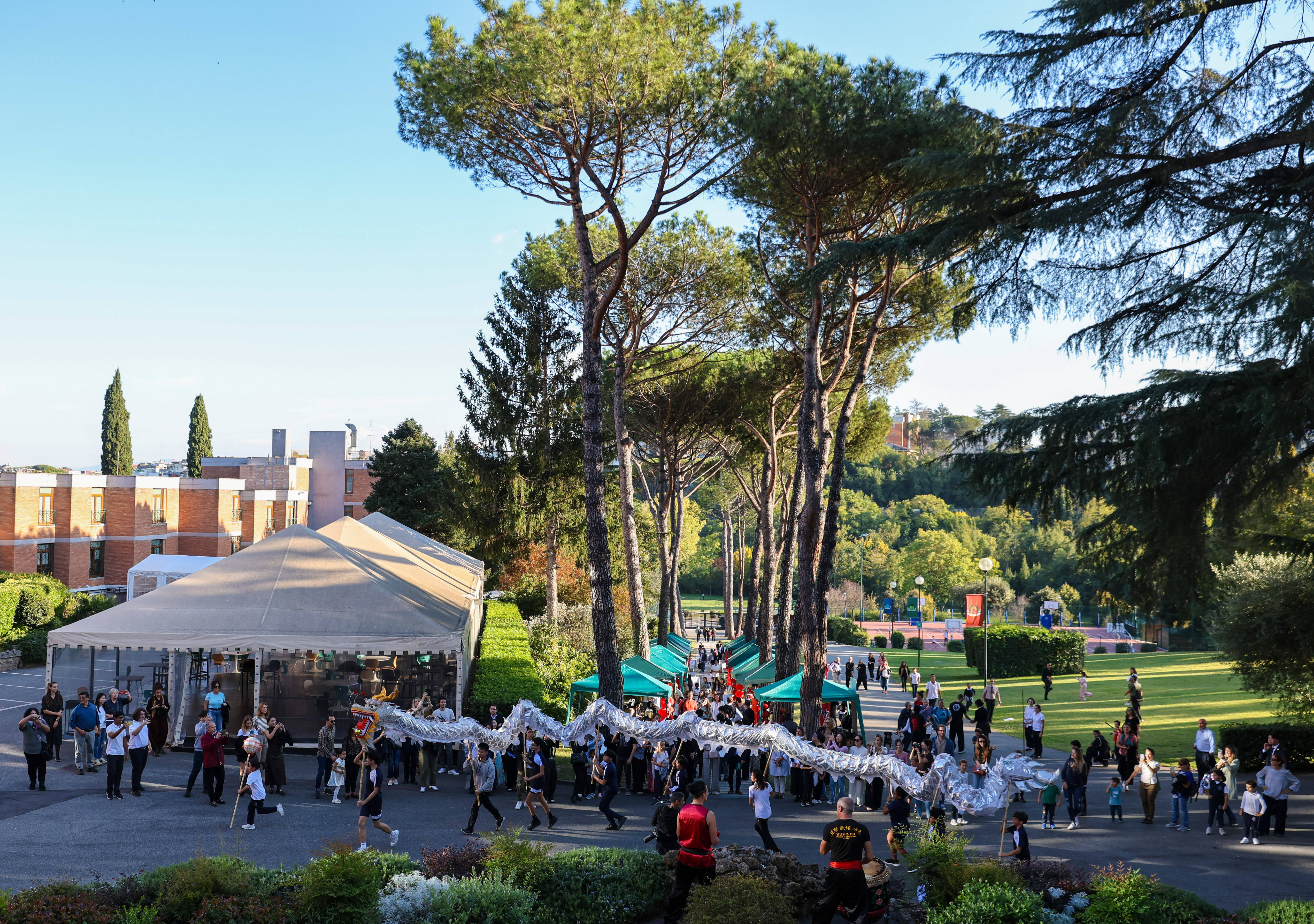 意大利罗马：中秋乐游园